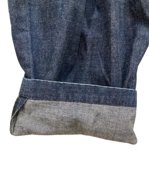 COMME des GARCONS HOMME PLUS（コムデギャルソンオムプリュス）COMME des GARCONS HOMME PLUS (コムデギャルソンオムプリュス) タックワイドデニム インディゴ サイズ:Mの古着・服飾アイテム