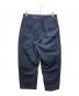 COMME des GARCONS HOMME PLUS (コムデギャルソンオムプリュス) タックワイドデニム インディゴ サイズ:M：16000円