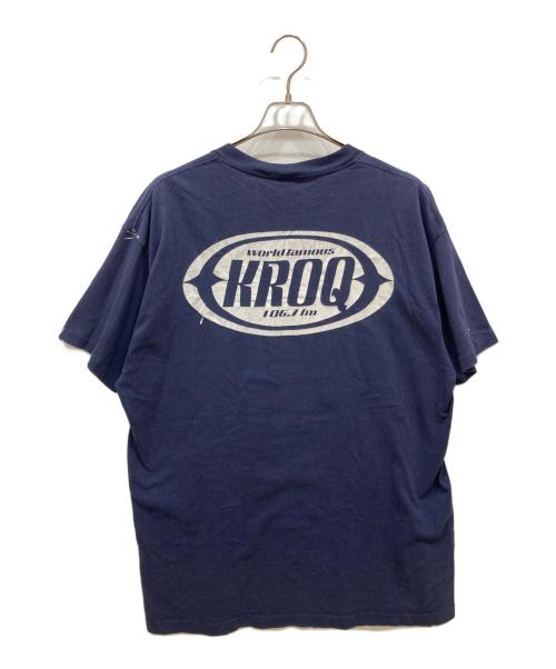 DELTA（デルタ）DELTA (デルタ) プリントTシャツ ネイビー サイズ:XLの古着・服飾アイテム