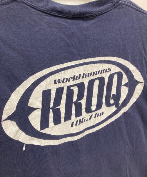 DELTA（デルタ）DELTA (デルタ) プリントTシャツ ネイビー サイズ:XLの古着・服飾アイテム