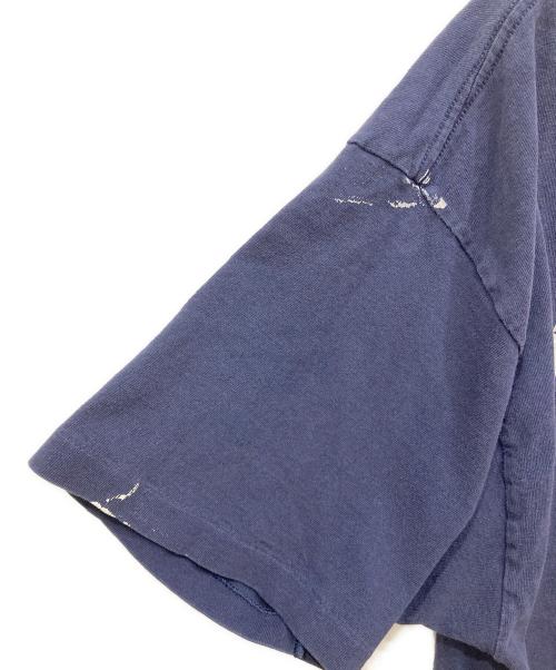 DELTA（デルタ）DELTA (デルタ) プリントTシャツ ネイビー サイズ:XLの古着・服飾アイテム