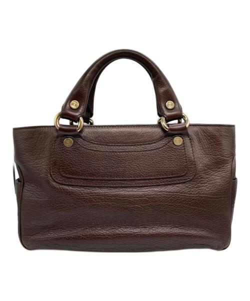 CELINE（セリーヌ）CELINE (セリーヌ) ハンドバッグ ブラウンの古着・服飾アイテム