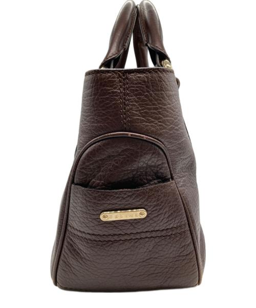 CELINE（セリーヌ）CELINE (セリーヌ) ハンドバッグ ブラウンの古着・服飾アイテム