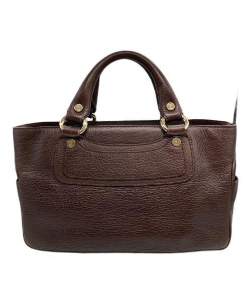 CELINE（セリーヌ）CELINE (セリーヌ) ハンドバッグ ブラウンの古着・服飾アイテム