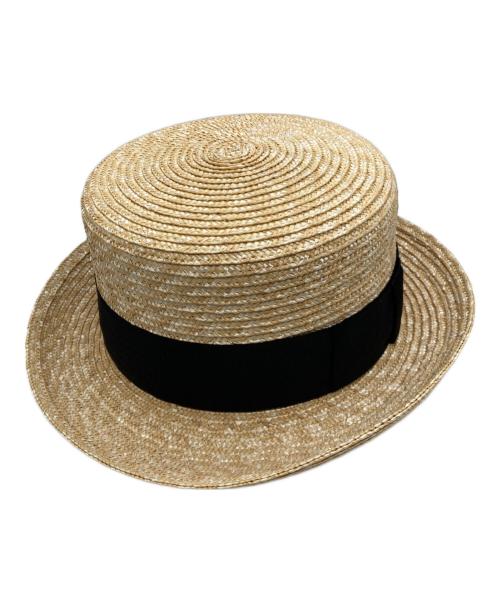 TEARS OF SWAN（ティアーズオブスワン）TEARS OF SWAN (ティアーズオブスワン) TRAW JOHN BULL HAT ベージュ×ブラック サイズ:SIZE Free 未使用品の古着・服飾アイテム