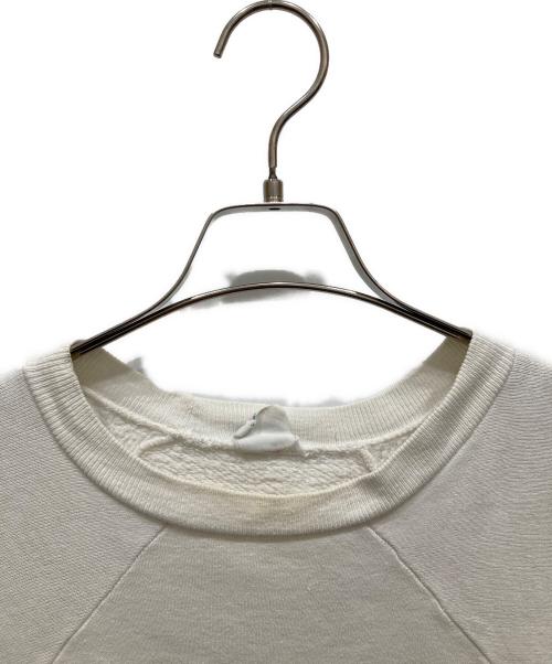 BIG MURPH（ビッグ マーフ）BIG MURPH (ビッグ マーフ) クルーネックスウェット ホワイト サイズ:Ⅿの古着・服飾アイテム