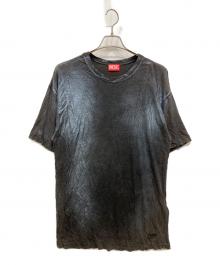 DIESEL（ディーゼル）の古着「T-BUXT T-SHIRT」｜ブラック×ブルー