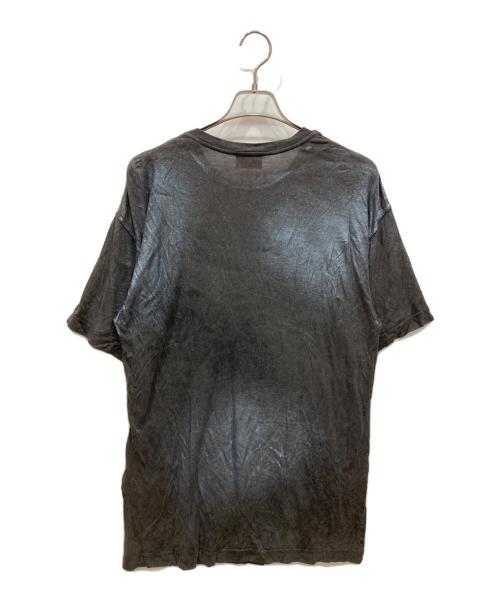 DIESEL（ディーゼル）DIESEL (ディーゼル) T-BUXT T-SHIRT ブラック×ブルー サイズ:Ⅿの古着・服飾アイテム