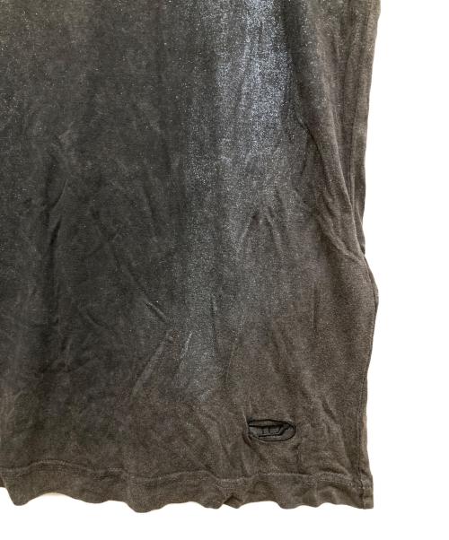 DIESEL（ディーゼル）DIESEL (ディーゼル) T-BUXT T-SHIRT ブラック×ブルー サイズ:Ⅿの古着・服飾アイテム