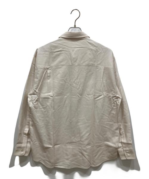 AURALEE（オーラリー）AURALEE (オーラリー) SUPER LIGHT WOOL SHIRTS ベージュ サイズ:4の古着・服飾アイテム
