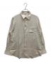 AURALEE（オーラリー）の古着「SUPER LIGHT WOOL SHIRTS」｜ベージュ