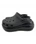 crocs (クロックス) メガ クラッシュ クロッグ ブラック サイズ:9：6000円