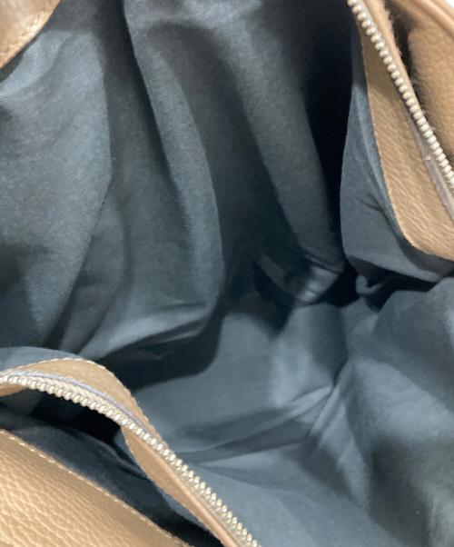 Daniel&Bob（ダニエル＆ボブ）Daniel&Bob (ダニエル＆ボブ) TOMORROW LAND (トゥモローランド) 別注レザートートバッグ ブラウンの古着・服飾アイテム