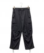 Synflux×Ron Hermanシンフラックス×ロンハーマン）の古着「Center Striped Type M-51 Over Pants」｜ネイビー