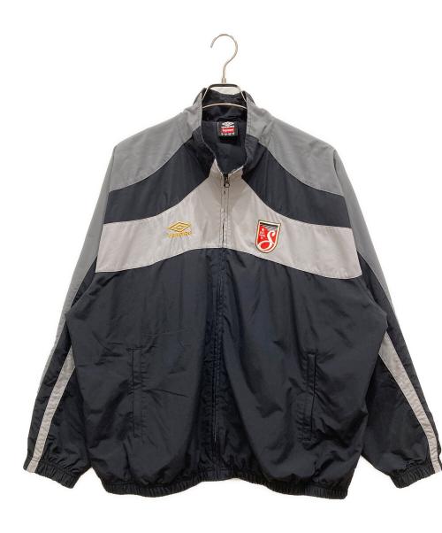 SUPREME（シュプリーム）Supreme (シュプリーム) UMBRO (アンブロ) Track Jacket グレー×ブラック サイズ:SIZE XXLの古着・服飾アイテム