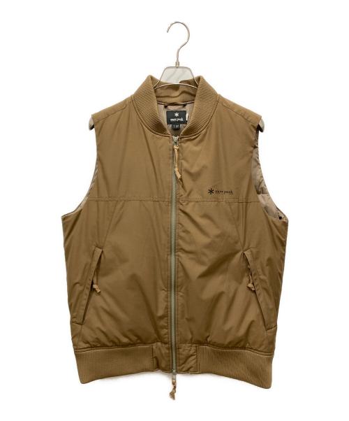Snow peak（スノーピーク）snow peak (スノーピーク) ダウンベスト ブラウン サイズ:SIZE XLの古着・服飾アイテム