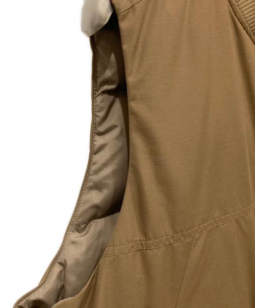 Snow peak（スノーピーク）snow peak (スノーピーク) ダウンベスト ブラウン サイズ:SIZE XLの古着・服飾アイテム