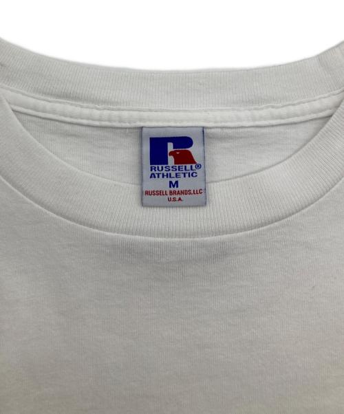 RUSSELL ATHLETIC（ラッセルアスレチック）RUSSELL ATHLETIC (ラッセルアスレチック) WIND AND SEA (ウィンダンシー) atmos (アトモス) プリントTシャツ ホワイト サイズ:Ⅿの古着・服飾アイテム