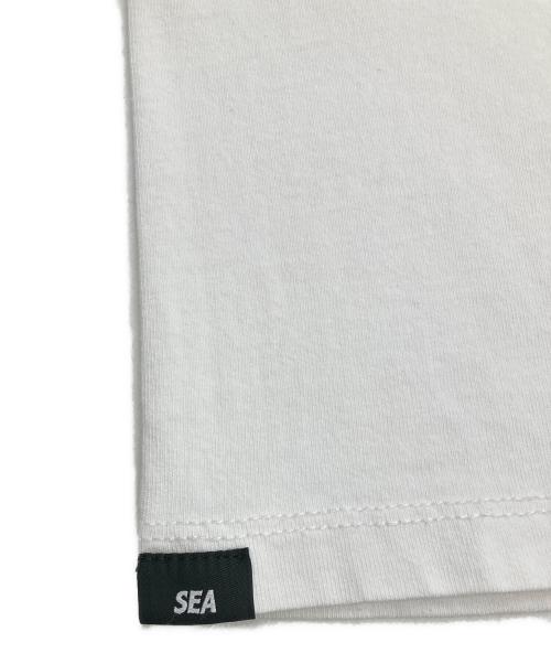 RUSSELL ATHLETIC（ラッセルアスレチック）RUSSELL ATHLETIC (ラッセルアスレチック) WIND AND SEA (ウィンダンシー) atmos (アトモス) プリントTシャツ ホワイト サイズ:Ⅿの古着・服飾アイテム