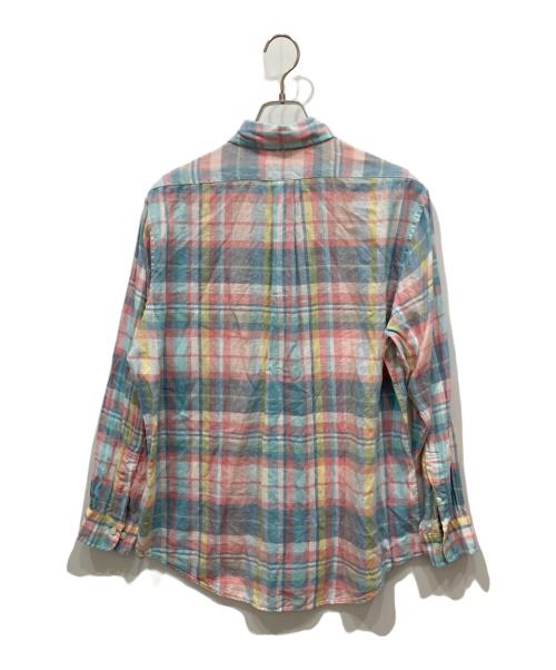 BROOKS BROTHERS（ブルックスブラザーズ）BROOKS BROTHERS (ブルックスブラザーズ) リネンシャツ マルチカラー サイズ:Ⅼの古着・服飾アイテム