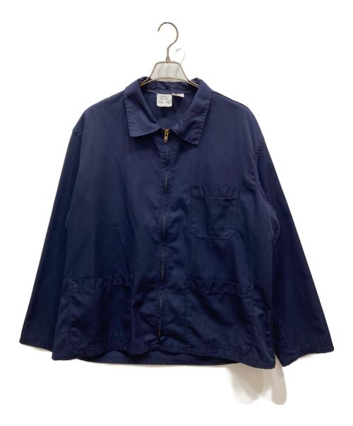 French Army（フランス軍）French Army (フレンチアーミー) ワークジャケット ネイビー サイズ:-の古着・服飾アイテム