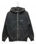 X-LARGE（エクストララージ）の古着「RHINESTONE OG ZIP HOODED SWEATSHIRT」｜ブラック