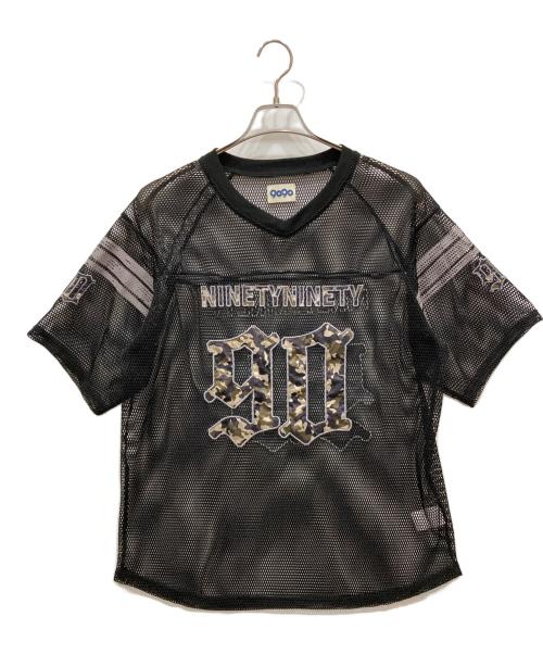 9090（9090）9090 (9090) 90 Numbering Mesh Jersey ブラック サイズ:Mの古着・服飾アイテム