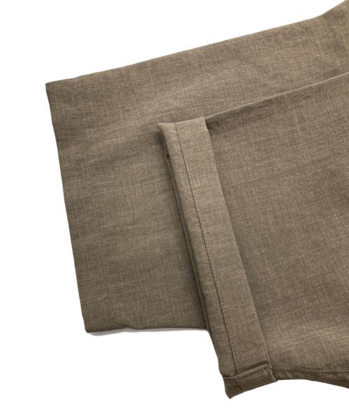 STEVEN ALAN（スティーブンアラン）STEVEN ALAN (スティーブンアラン) LNN/TCH BAND COLLAR SHIRT-BOLD ブラウン サイズ:Ⅼの古着・服飾アイテム