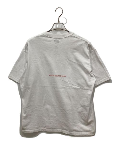 FreshService（フレッシュサービス）FreshService (フレッシュサービス) Actual Source (アクチュアルソース) プリントTシャツ ホワイト サイズ:Ⅿの古着・服飾アイテム