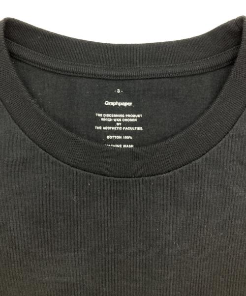 Graphpaper（グラフペーパー）Graphpaper (グラフペーパー) 2-Pack Crew Neck Tee ブラック サイズ:3の古着・服飾アイテム