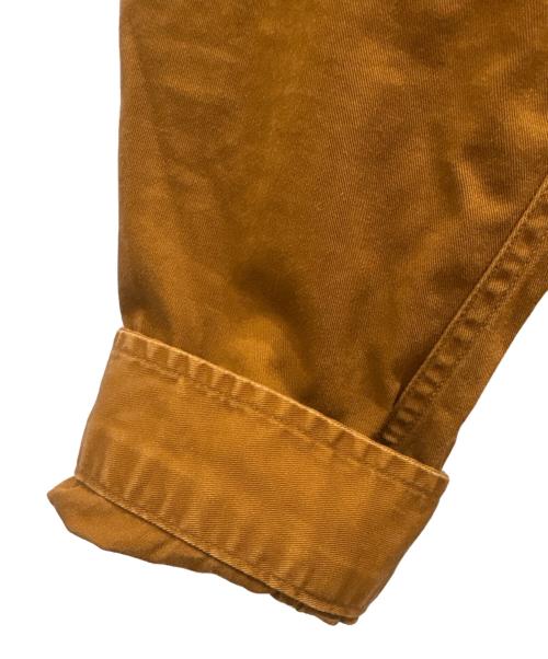 DANTON（ダントン）DANTON (ダントン) バンドカラーシャツ ブラウン サイズ:42の古着・服飾アイテム