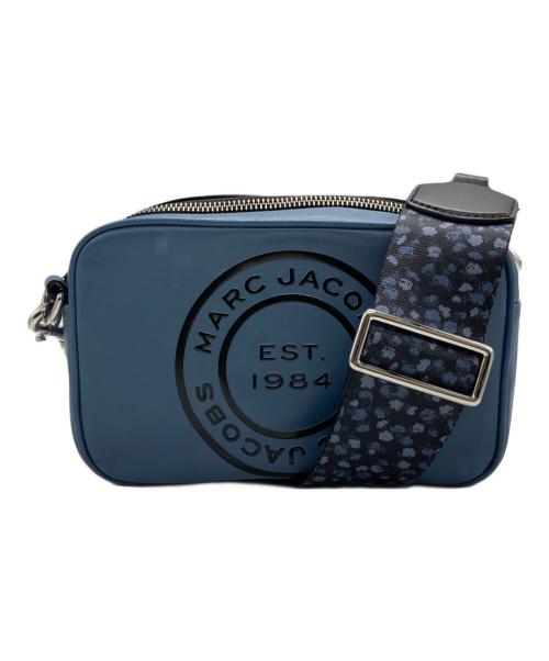 MARC JACOBS（マークジェイコブス）MARC JACOBS (マークジェイコブス) サークルロゴショルダーバッグ ブルーの古着・服飾アイテム