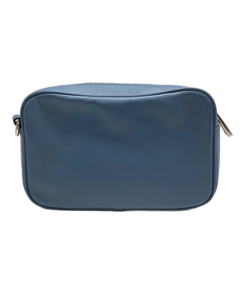MARC JACOBS（マークジェイコブス）MARC JACOBS (マークジェイコブス) サークルロゴショルダーバッグ ブルーの古着・服飾アイテム