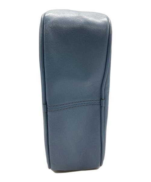 MARC JACOBS（マークジェイコブス）MARC JACOBS (マークジェイコブス) サークルロゴショルダーバッグ ブルーの古着・服飾アイテム