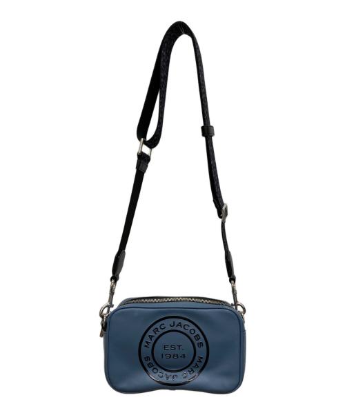 MARC JACOBS（マークジェイコブス）MARC JACOBS (マークジェイコブス) サークルロゴショルダーバッグ ブルーの古着・服飾アイテム