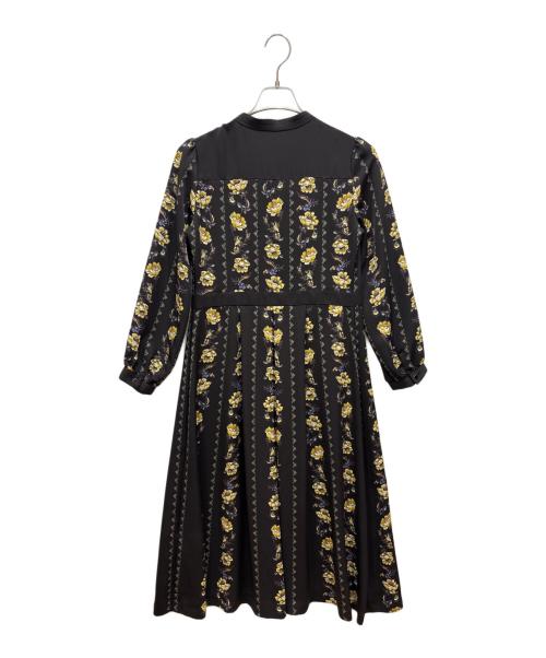 Diagram（ダイアグラム）Diagram (ダイアグラム) フローラルスキッパーワンピース ブラック サイズ:36の古着・服飾アイテム