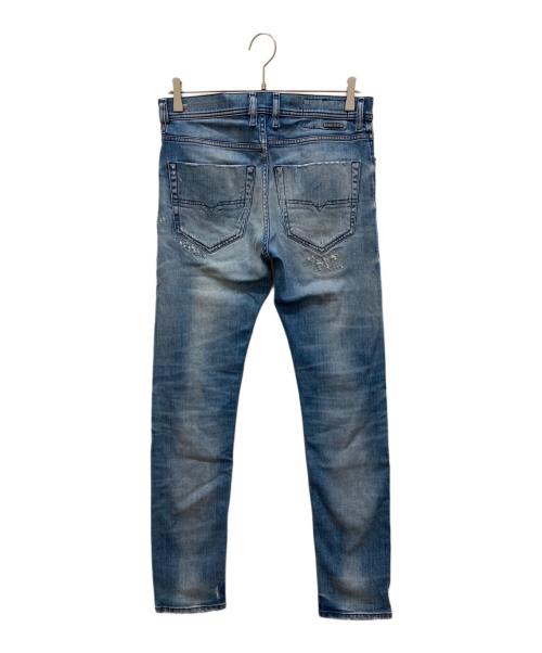 DIESEL（ディーゼル）DIESEL (ディーゼル) TEPPHAR/ダメージデニムパンツ インディゴ サイズ:71cm (W28)の古着・服飾アイテム
