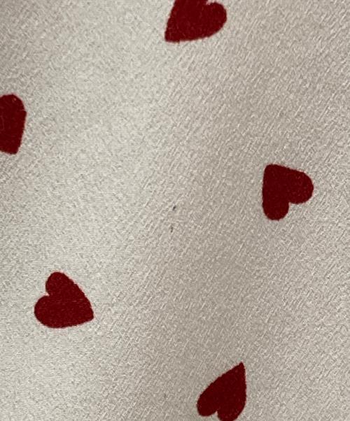 Snidel（スナイデル）Snidel (スナイデル) ハートプリントワンピース ベージュ サイズ:SIZE 2の古着・服飾アイテム