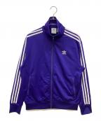adidasアディダス）の古着「トラックジャケット」｜パープル