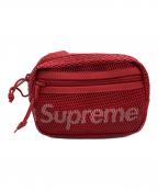 SUPREMEシュプリーム）の古着「メッシュショルダーバッグ」｜レッド
