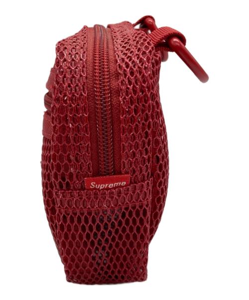 SUPREME（シュプリーム）Supreme (シュプリーム) メッシュショルダーバッグ レッドの古着・服飾アイテム