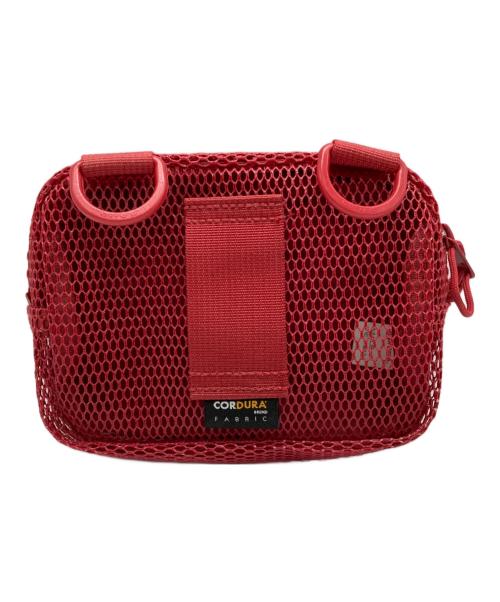 SUPREME（シュプリーム）Supreme (シュプリーム) メッシュショルダーバッグ レッドの古着・服飾アイテム