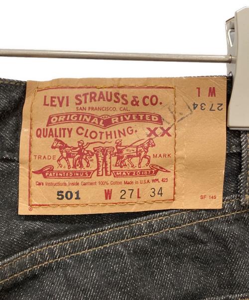 LEVI'S（リーバイス）LEVI'S (リーバイス) 90’ｓ 501先染めデニムパンツ ブラック サイズ:W27の古着・服飾アイテム
