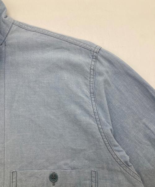 BIG YANK（ビッグヤンク）BIG YANK (ビッグヤンク) ユーティリティシャツ ブルー サイズ:Sの古着・服飾アイテム