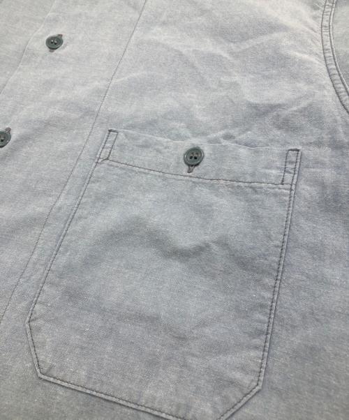 BIG YANK（ビッグヤンク）BIG YANK (ビッグヤンク) ユーティリティシャツ ブルー サイズ:Sの古着・服飾アイテム