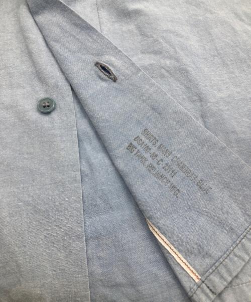 BIG YANK（ビッグヤンク）BIG YANK (ビッグヤンク) ユーティリティシャツ ブルー サイズ:Sの古着・服飾アイテム