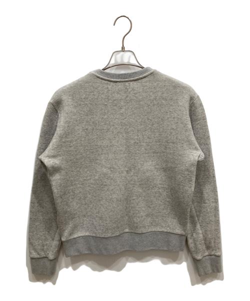 MONCLER（モンクレール）MONCLER (モンクレール) トリコロールワッペンスウェット グレー サイズ:Mの古着・服飾アイテム