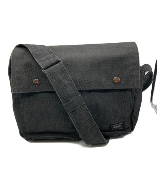 PORTER（ポーター）PORTER (ポーター) ショルダーバッグ ブラックの古着・服飾アイテム