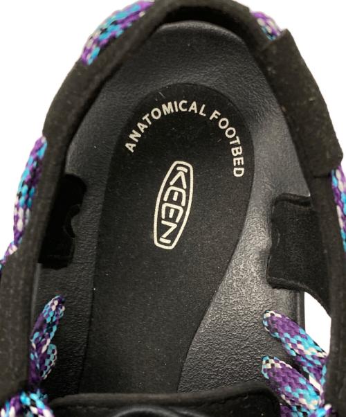 KEEN（キーン）KEEN (キーン) UNEEK FLAT パープル×ブラック サイズ:29の古着・服飾アイテム