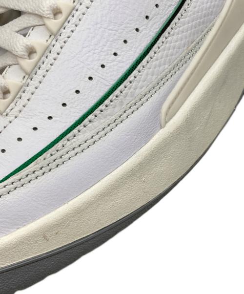 NIKE（ナイキ）NIKE (ナイキ) AIR JORDAN 2 RETRO ホワイト×グリーン サイズ:28の古着・服飾アイテム